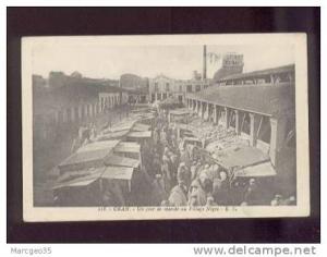 27017 oran un jour de marché au village nègre édit.E.S. n° 218  animée  belle carte