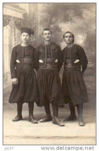 CPA PHOTO ORAN Souvenir Régiment le 18 Octobre 1914