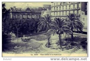 Place kleber et la Prefecture.