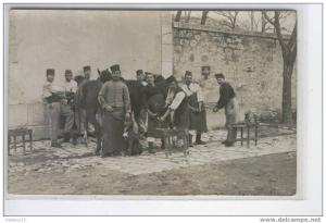 ALGERIE   SETIF       METIER Maréchal Ferrand      souvenir du 3éme Pompier d'afrique 1913