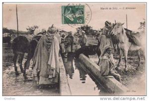 SETIF 25 MARCHE L'ABREUVOIR (BELLE ANIAMTION) 1907