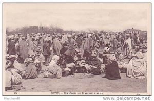 ALGERIE.SETIF. UN COIN DU MARCHE ARABE