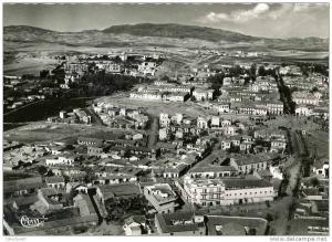 AFRIQUE - ALGERIE - SETIF - BELLE VUE AERIENNE sur la VILLE- CITE des ANCIENS COMBATTANTS - HOPITAL - VOIR DETAIL au DOS