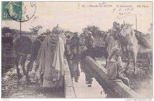 Sétif.- (Algérie) Marché  - L ' Abreuvoir     - (belle animation)