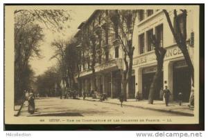 ALGERIE SETIF /  Rue de Constantine et les galeries de France    /