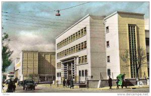 AFRIQUE. ALGERIE. SETIF. Vue sur L'Hôtel des Finances. Carte Dentelée.