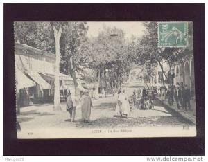 sétif la rue sillègue édit.ND n° 144 animée