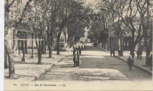 ALGERIE Sétif Rue de Constantine BELLE ANIMATION