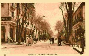 SETIF - La Rue  de Constantine