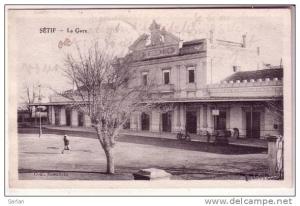 ALGERIE , SETIF , La gare