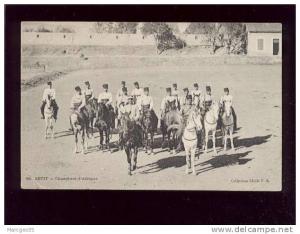sétif chasseurs d'afrique édit.P.S. n° 59 animée militaires  belle carte