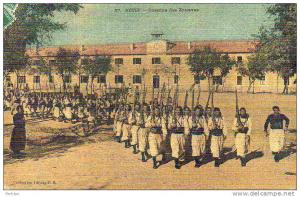 AFRIQUE. ALGERIE. SETIF. Vue sur La Caserne des Souaves.