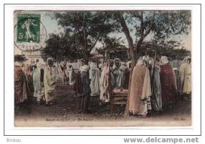 ALGERIE Marché de Sétif un boucher