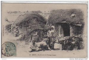 18, SETIF, Un Gourbi du Village Négre
