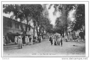ALGERIE / FL / SETIF, Rue du 19° léger, ND photo N° 15 / ANIMEE /**