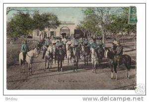 Algérie   SETIF   Porte de Bougie      Militaires