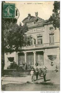 CPA Algérie - Sétif - Le Théatre (PS N°9)