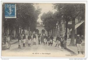 CPA SETIF - RUE SILLEGUE