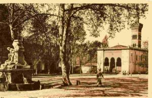 SETIF - La Mosquée et la Fontaine Monumentale