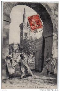 19, SETIF, Porte d´Alger et Minaret de la Mosquée
