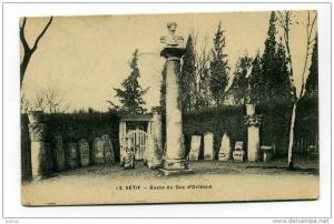 SETIF  BUSTE DU DUC D ORLEANS