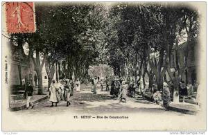 ALGERIE. SETIF. RUE DE CONSTANTINE