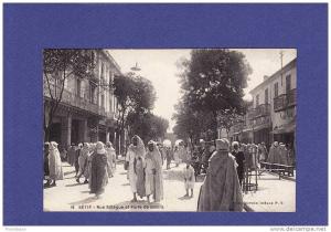 H482)  SETIF  rue sillegue animée   (TTB état)