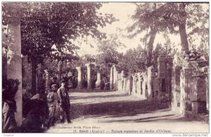setif - ruines romaines et jardin d'orleans (1923)