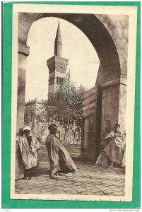 SETIF PORTE D ALGER ET MINARET DE LA MOSQUEE