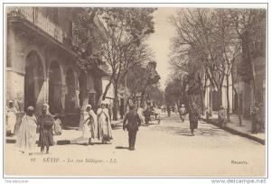 CPA SETIF - RUE SILLEGUE