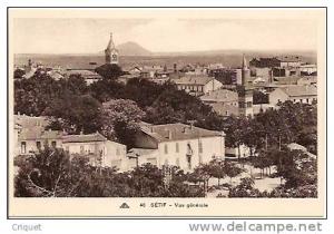 cpa  Algérie Sétif, vue générale
