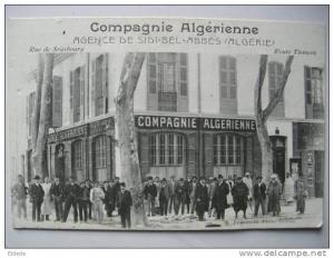 Sidi Bel Abbes Agence de la Compagnie Algerienne Rue de Strasbourg Rte de Tlemcen