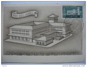 Sidi Bel Abbes Legion Etrangere Camerone 30/4/1956 edition Club Philatelique