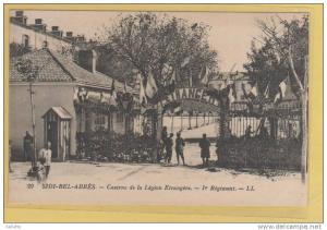 sidi bel abbès légion étrangère    algerie cp non  écrite