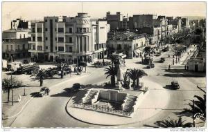 ALGERIE - SIDI-BEL-ABBES - CINEMA VOX PLACE GEORGES CLEMENCEAU