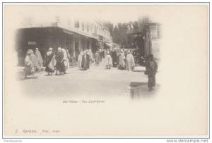 CPA SIDI-BEL-ABBES - RUE LORD BYRON