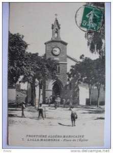 Lalla Maghnia Frontire Marocaine Editeur Boumendil Sidi Bel abbes  L´Eglise