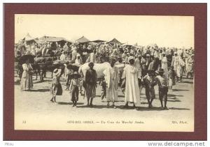 ALGERIE - SIDI BEL ABBES - UN COIN DU MARCHE ARABE - TRES BEAU PLAN TRES ANIME