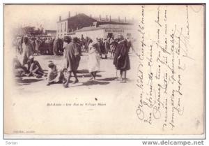 ALGERIE / SIDI BEL ABBES , Un coin du village negre , GEISER N° 2