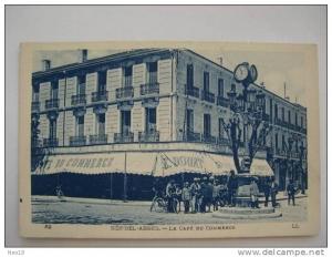 Sidi bel abbes, le cafe du commerce