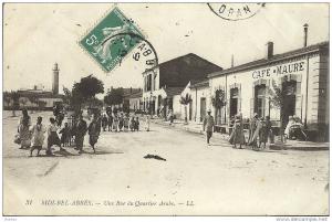 ALGERIE * SIDI-BEL-ABBES - Une Rue du Quartier Arabe