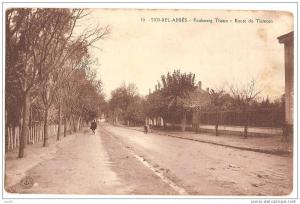 SIDI BEL ABBES Faubourg Thiers Route de Tlemcen