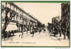 AFRIQUE. ALGERIE. SIDI BEL ABBES. La Rue Prudhom.