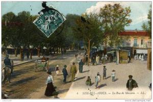 ALGERIE - SIDI BEL ABBES - RUE de MASCARA - Editeur L.L. N° 6