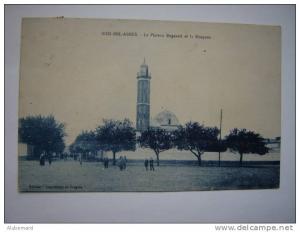 Sidi Bel Abbes . Le plateau Bugeaud. (c.p.bleu)