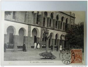 ALGERIE  -  AÏN-SEFRA      L´HÔPITAL  MILITAIRE    1929