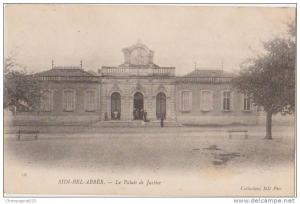 CPA ALGERIE SIDI BEL ABBES Le Palais de Justice