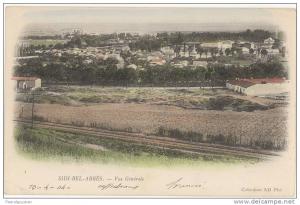 CPA SIDI-BEL-ABBES - VUE GENERALE