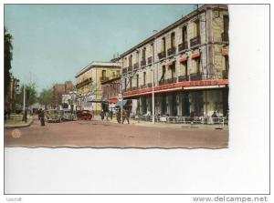 SIDI BEL ABBES  Le boulevard Général Rollet (café du commerce REBIBO)