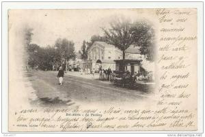 Sidi-Bel-Abbès (Algérie) La rue du Théâtre en 1903 (animée).